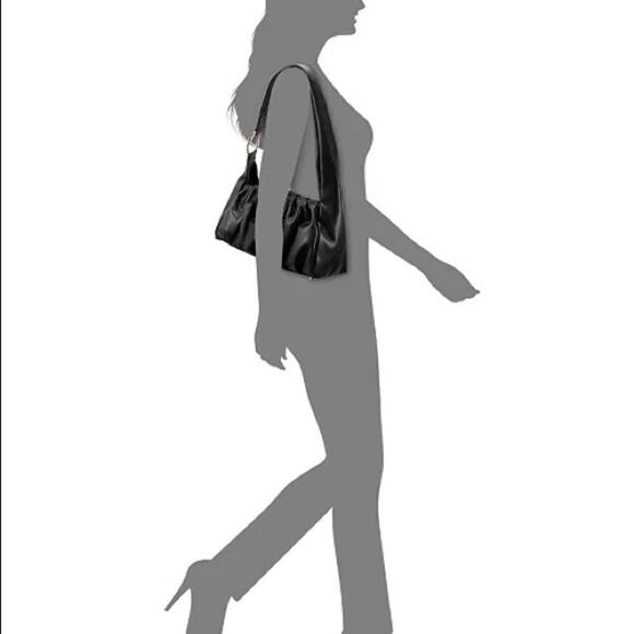 NWT INC International Concept black shoulder bag - Picture 4 of 11